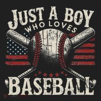 Just A Boy Who Loves Baseball Beanie thumb 2