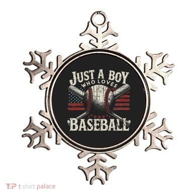Just A Boy Who Loves Baseball Ornament