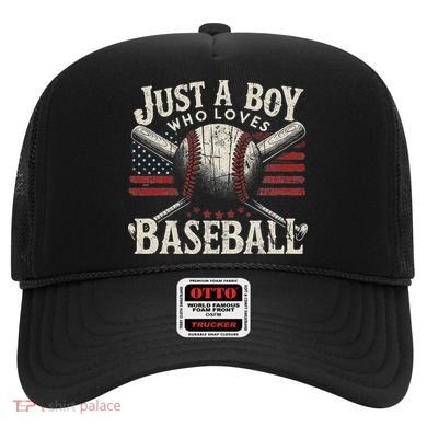 Just A Boy Who Loves Baseball Hat