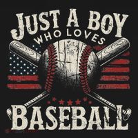 Just A Boy Who Loves Baseball Visor thumb 3
