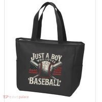 Just A Boy Who Loves Baseball Tote Bag thumb 3