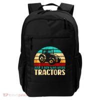 Just A Boy Who Loves Tractors Backpack thumb 0