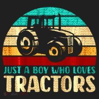Just A Boy Who Loves Tractors Beanie thumb 2