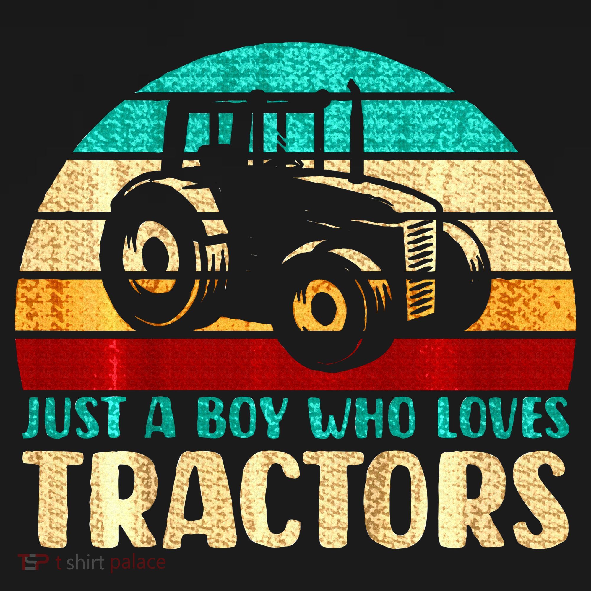 Just A Boy Who Loves Tractors Ornament