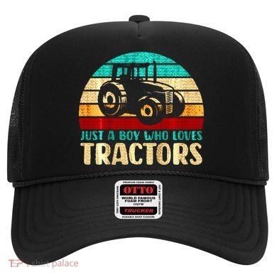 Just A Boy Who Loves Tractors Hat