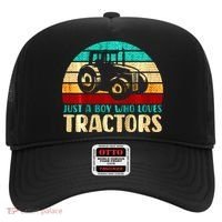 Just A Boy Who Loves Tractors Hat thumb 0