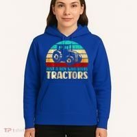 Just A Boy Who Loves Tractors Hoodie thumb 5