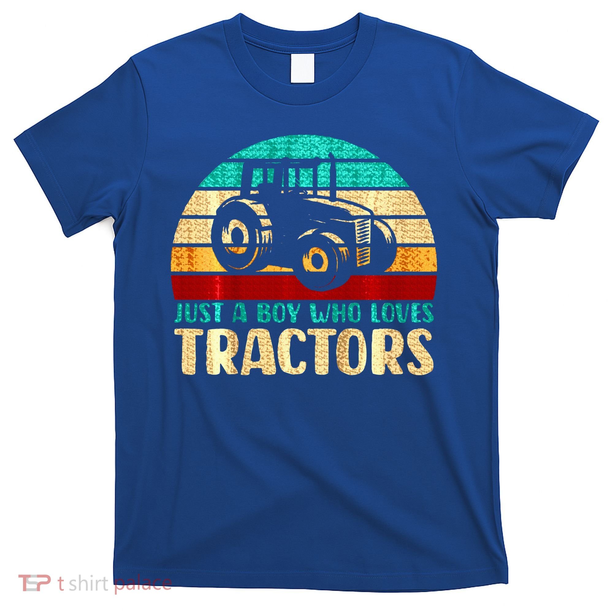 Just A Boy Who Loves Tractors T-Shirt
