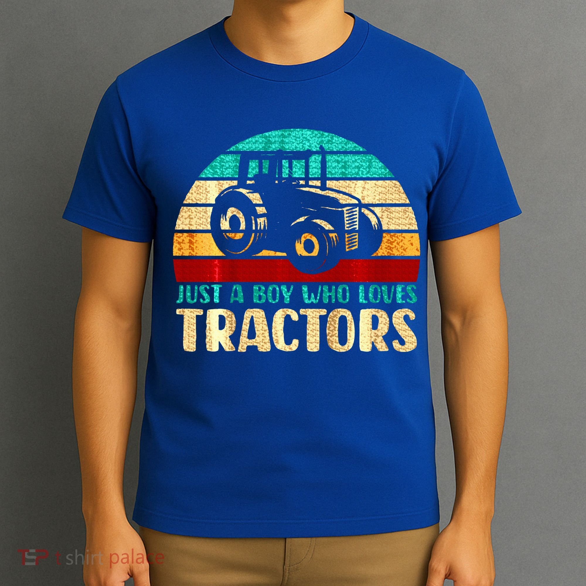 Just A Boy Who Loves Tractors T-Shirt