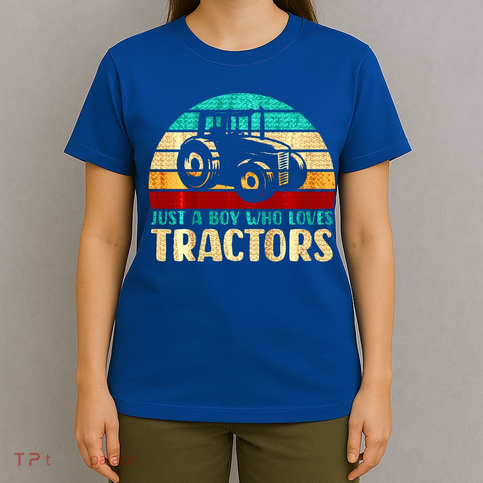 Just A Boy Who Loves Tractors T-Shirt