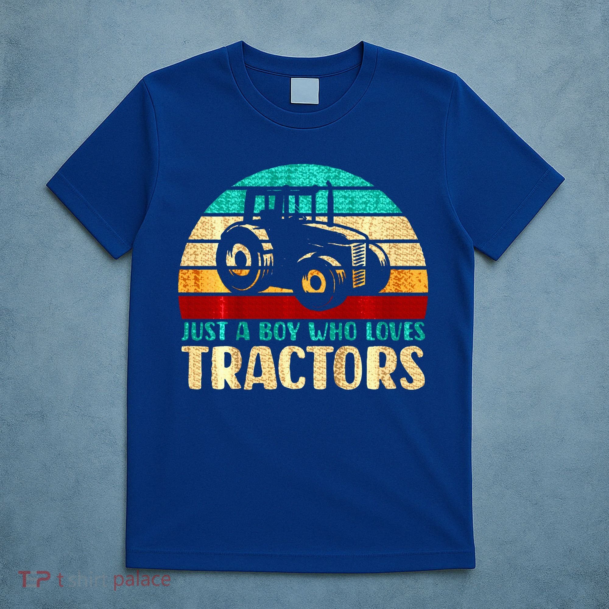 Just A Boy Who Loves Tractors T-Shirt