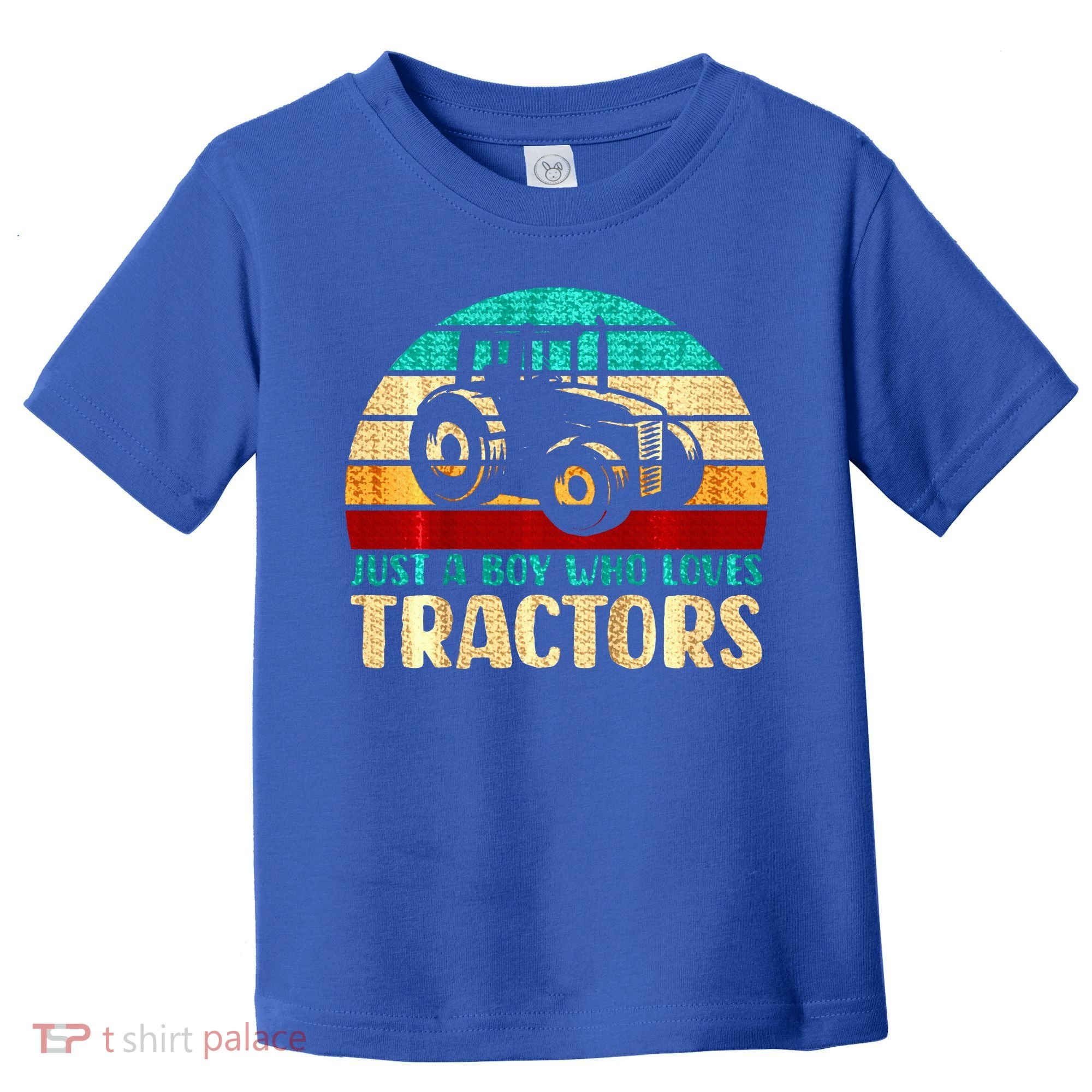 Just A Boy Who Loves Tractors Toddler T-Shirt