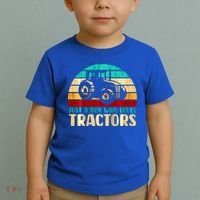 Just A Boy Who Loves Tractors Toddler T-Shirt thumb 2