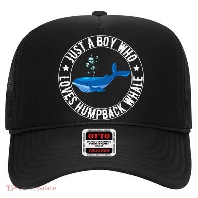Just A Boy Who Loves Humpback Whale Funny Whale Lovers Hat