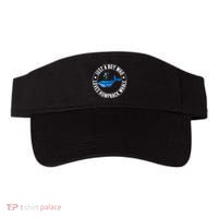 Just A Boy Who Loves Humpback Whale Funny Whale Lovers Visor thumb 0
