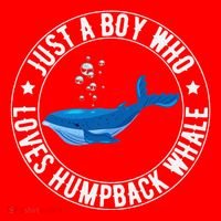 Just A Boy Who Loves Humpback Whale Funny Whale Lovers Santa Hat thumb 1