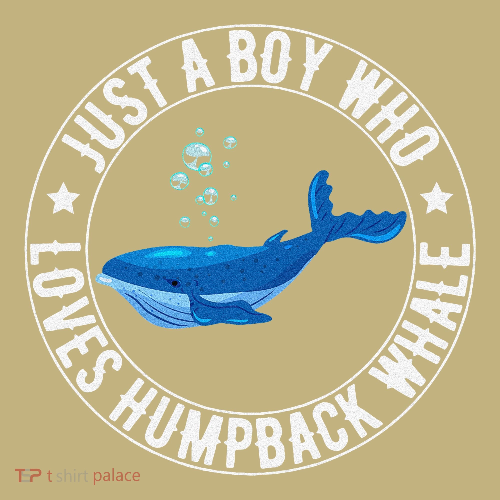 Just A Boy Who Loves Humpback Whale Funny Whale Lovers Long Sleeve Shirt