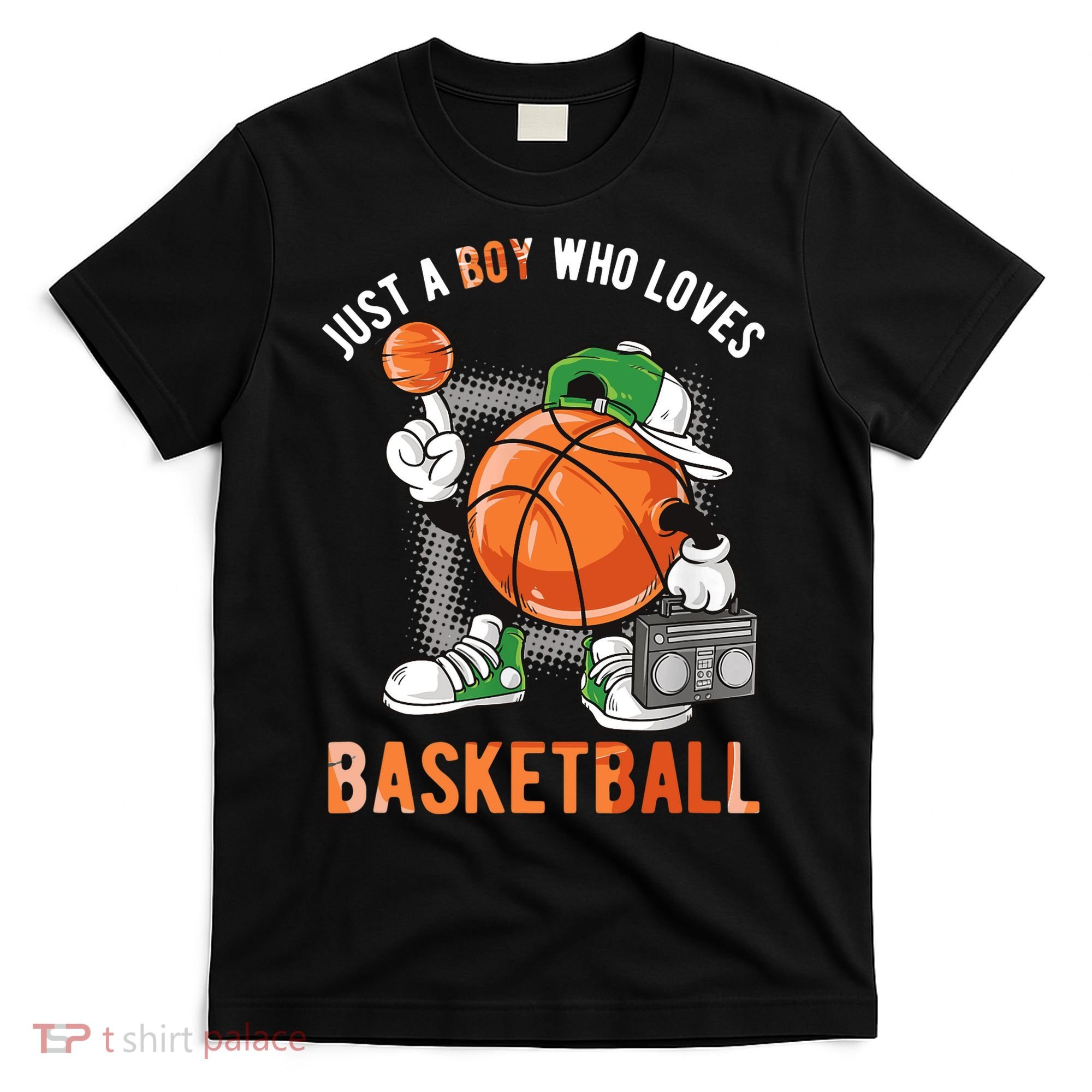 Just A Boy Who Loves Basketball T-Shirt