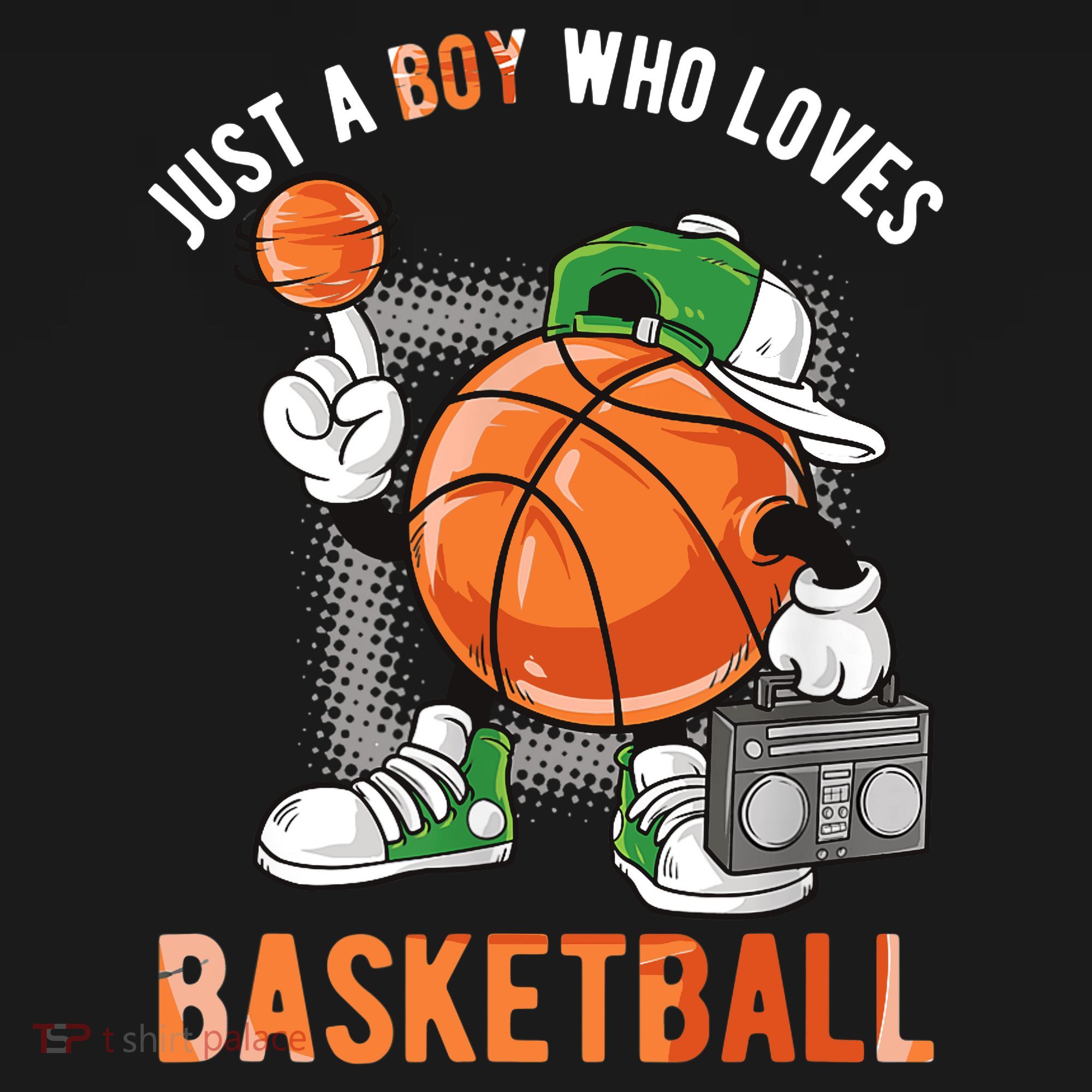 Just A Boy Who Loves Basketball Polo