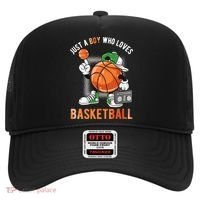 Just A Boy Who Loves Basketball Hat thumb 0