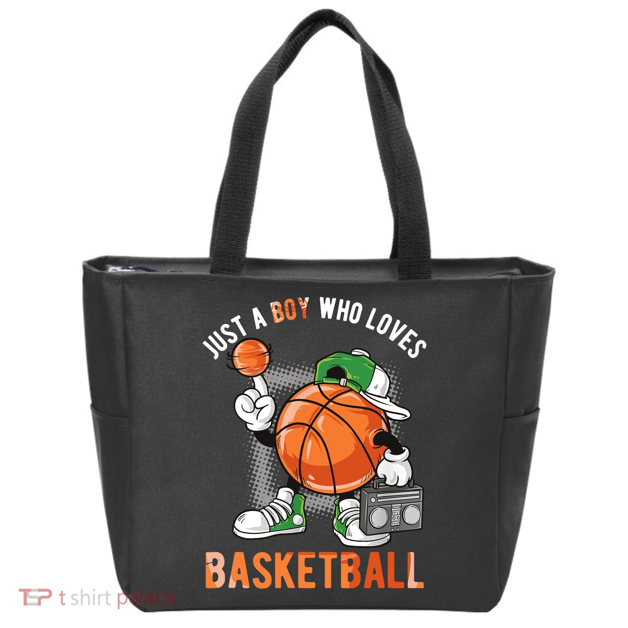 Just A Boy Who Loves Basketball Tote Bag