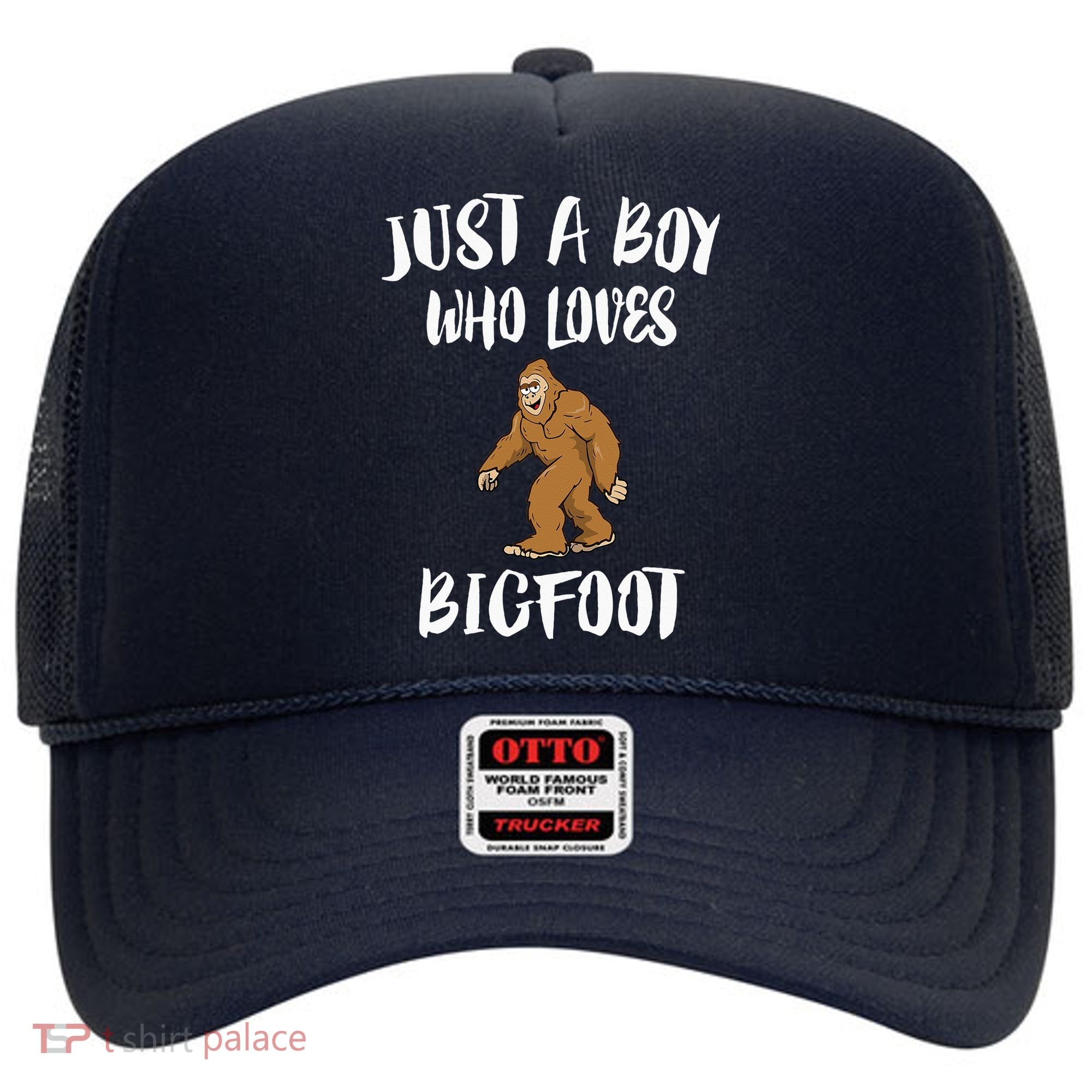 Just A Boy Who Loves Bigfoot Animal Gift Hat