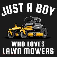 Just A Boy Who Loves Lawn Mowers Bucket Hat thumb 4