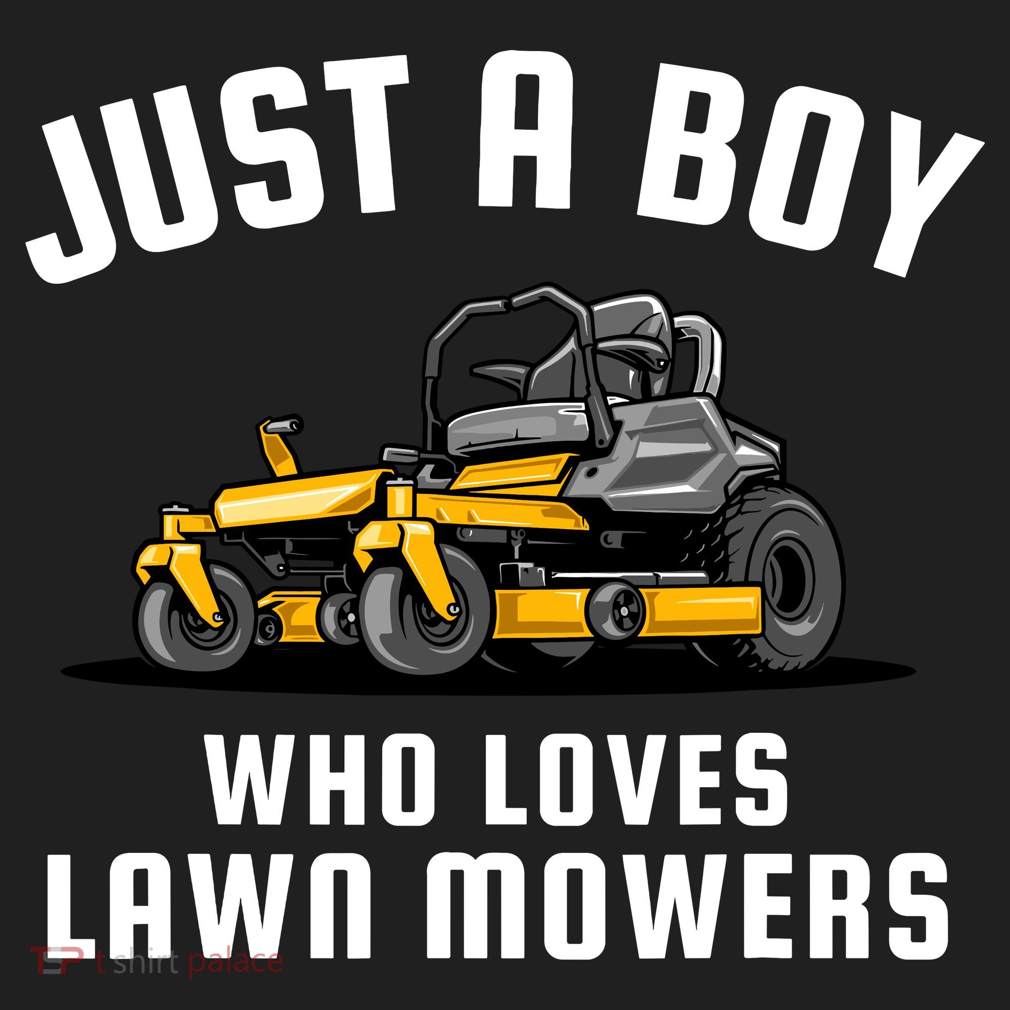 Just A Boy Who Loves Lawn Mowers Beanie