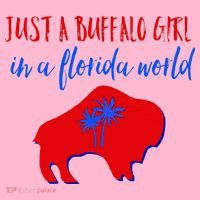 Just A Buffalo Girl In A Florida World Coaster thumb 2