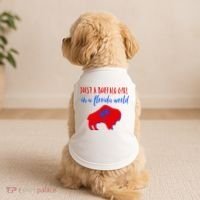 Just A Buffalo Girl In A Florida World Doggie Tank thumb 2