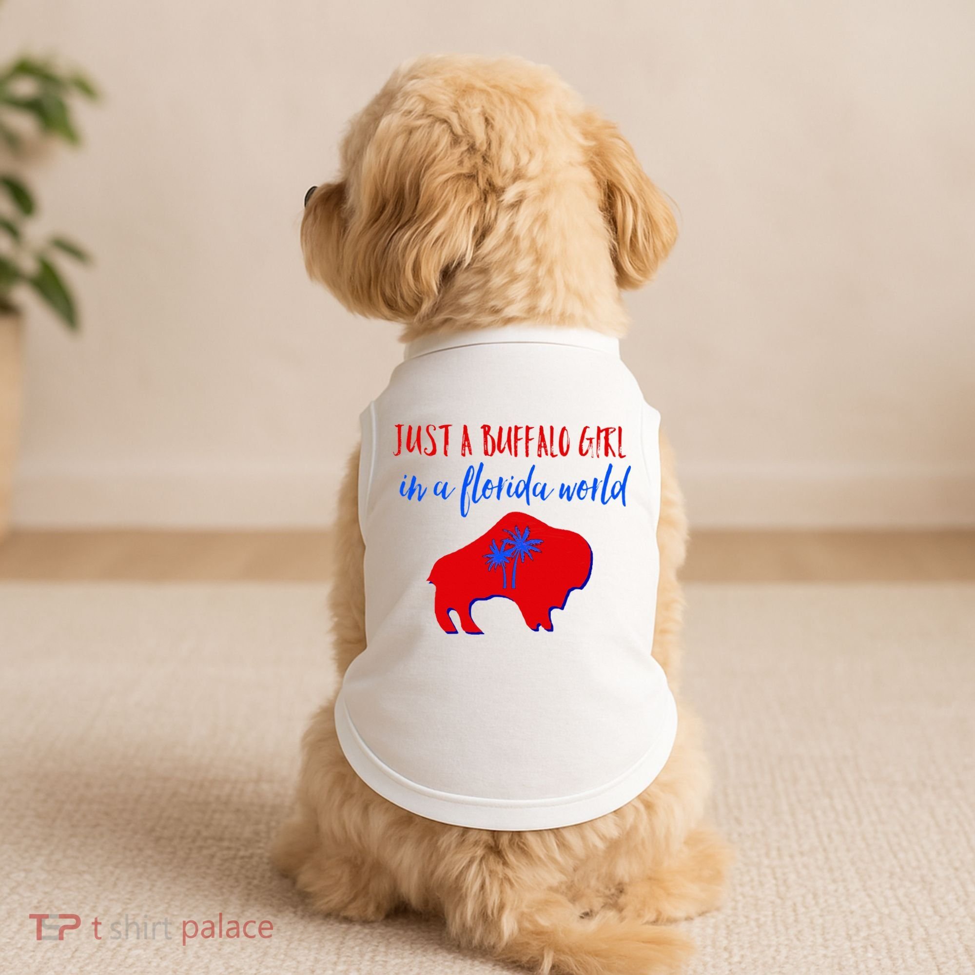 Just A Buffalo Girl In A Florida World Doggie Tank