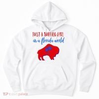 Just A Buffalo Girl In A Florida World Hoodie thumb 0