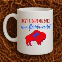 Just A Buffalo Girl In A Florida World Coffee Mug thumb 2