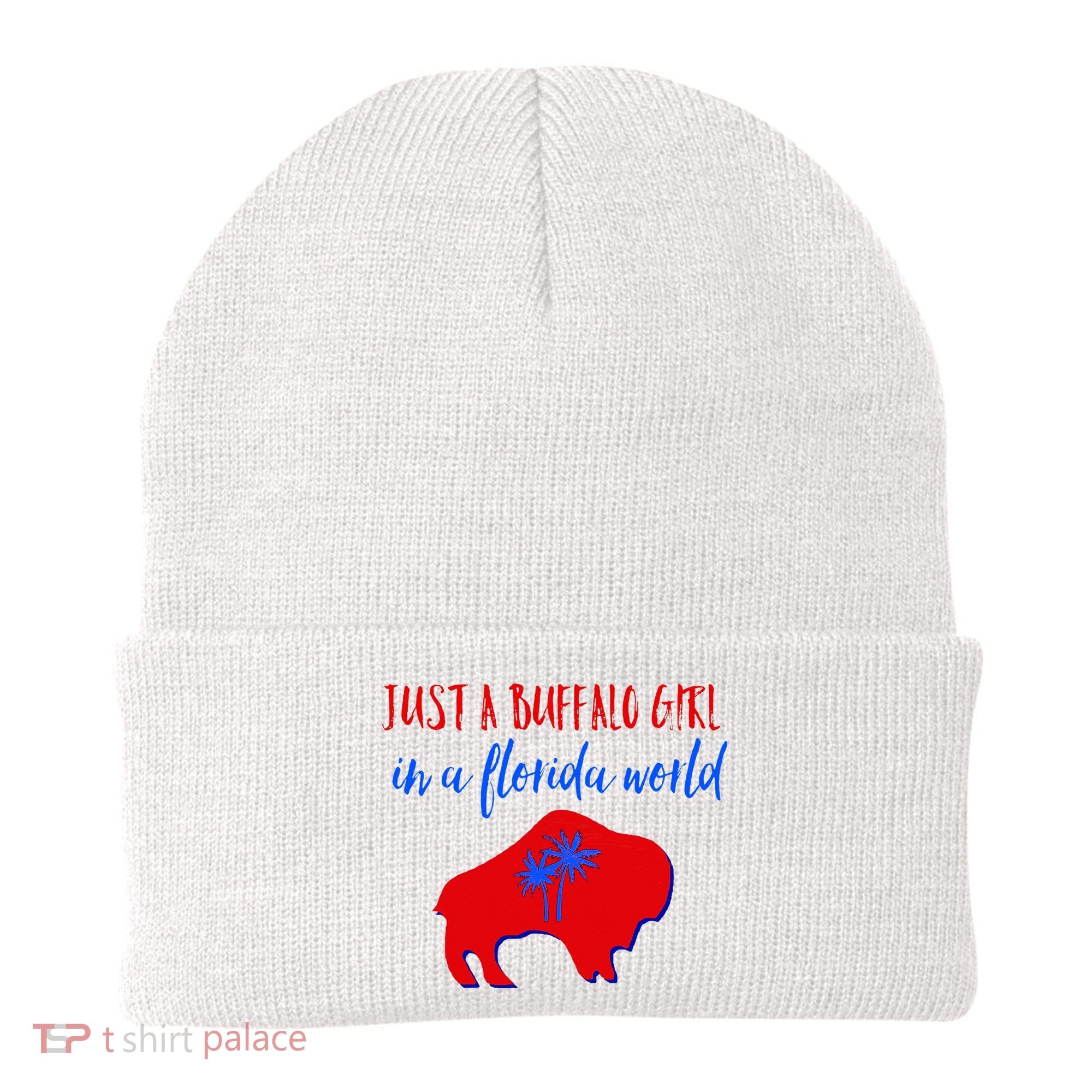 Just A Buffalo Girl In A Florida World Beanie
