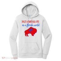 Just A Buffalo Girl In A Florida World Women's Hoodie thumb 0