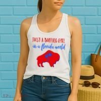 Just A Buffalo Girl In A Florida World Women's Tank Top thumb 2
