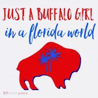 Just A Buffalo Girl In A Florida World Women's Tank Top thumb 5