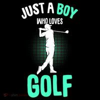 Just A Boy Who Loves Golf Club Golfer Golfing Gift Coffee Mug thumb 5