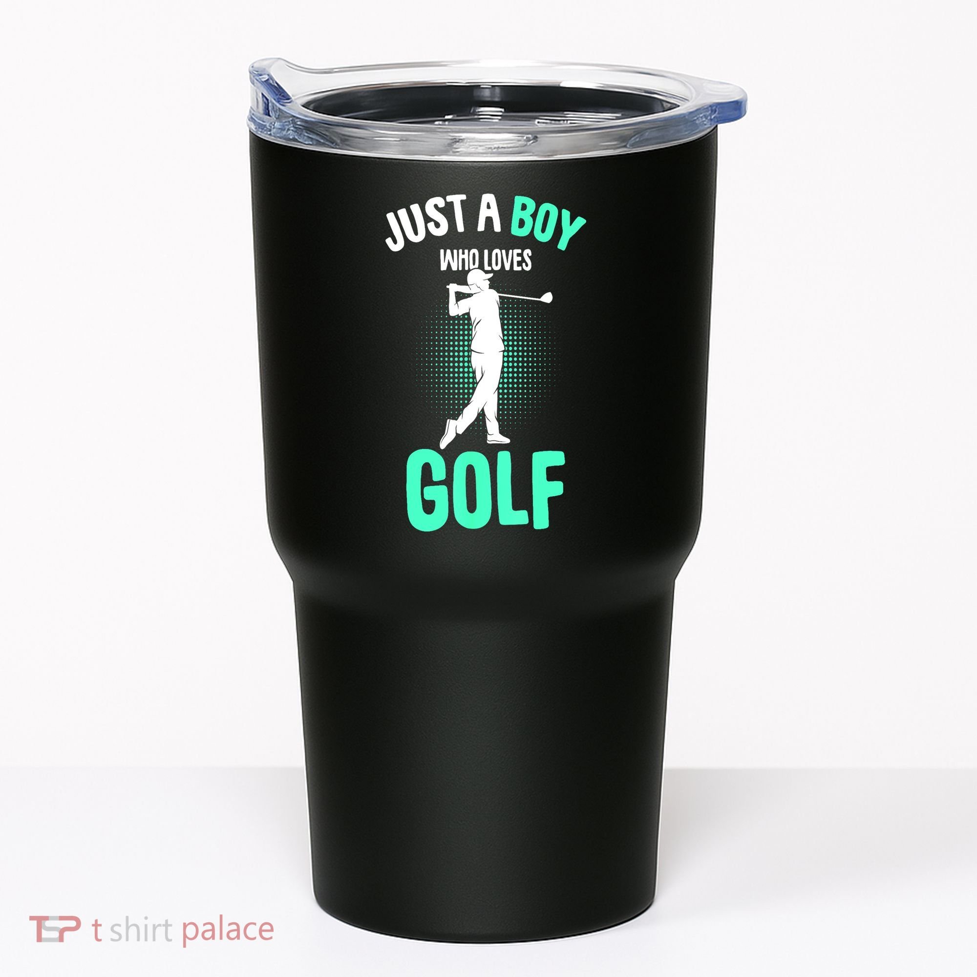 Just A Boy Who Loves Golf Club Golfer Golfing Gift Tumbler