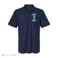 Just A Boy Who Loves Golf Club Golfer Golfing Gift Polo thumb 0