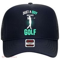 Just A Boy Who Loves Golf Club Golfer Golfing Gift Hat thumb 0