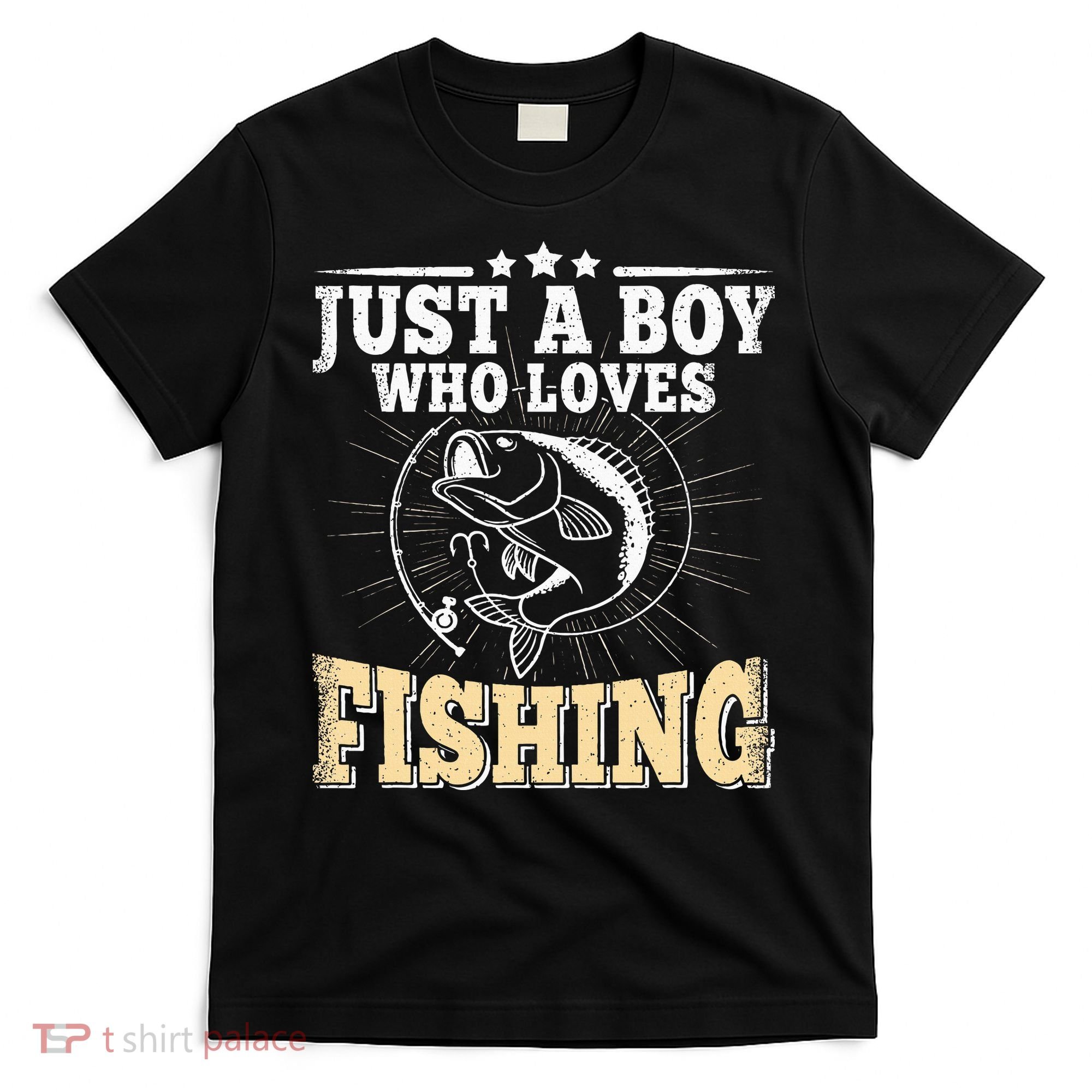 Just A Boy Who Loves Fishing T-Shirt