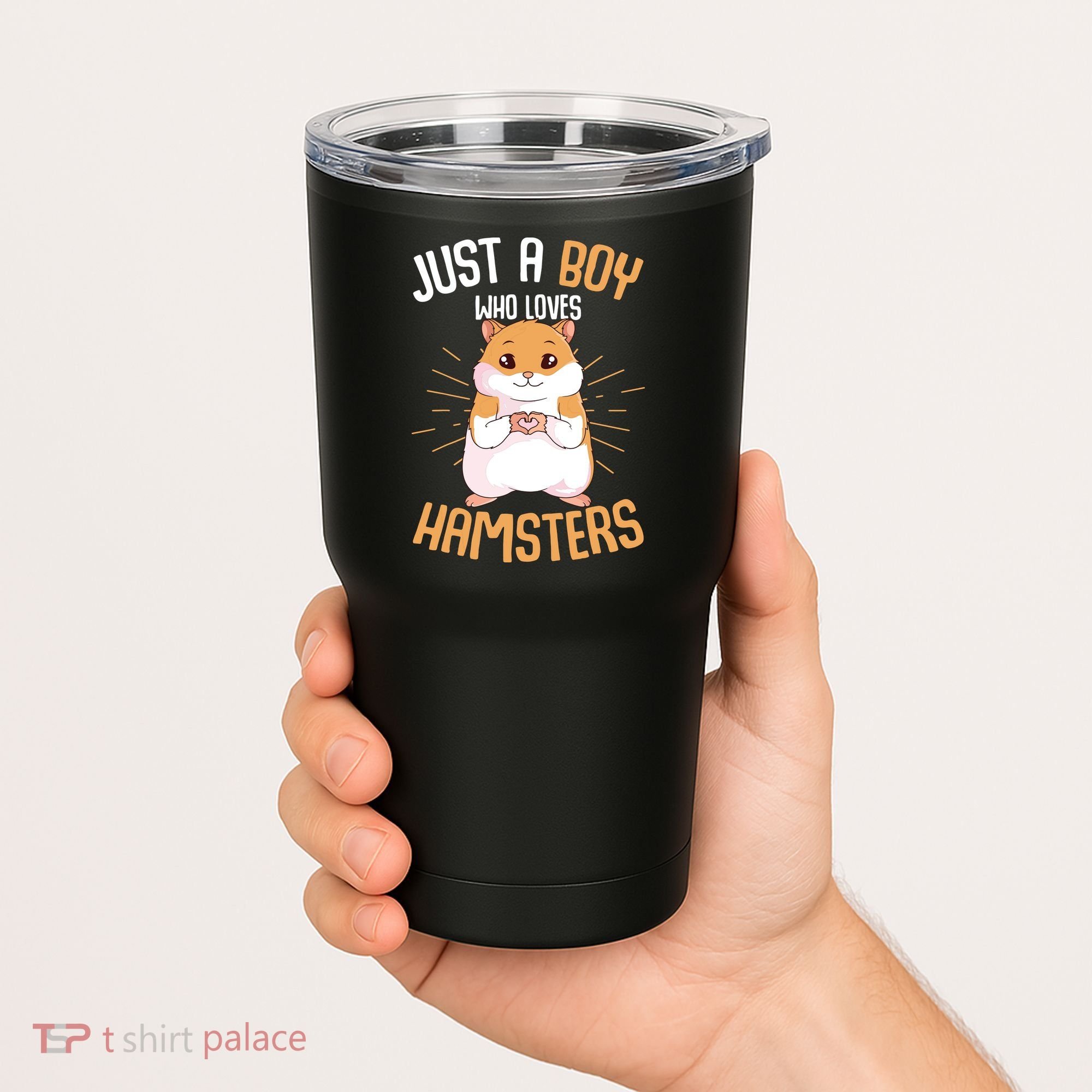 Just A Boy Who Loves Hamsters Hammy Boy Hamster Lover Tumbler