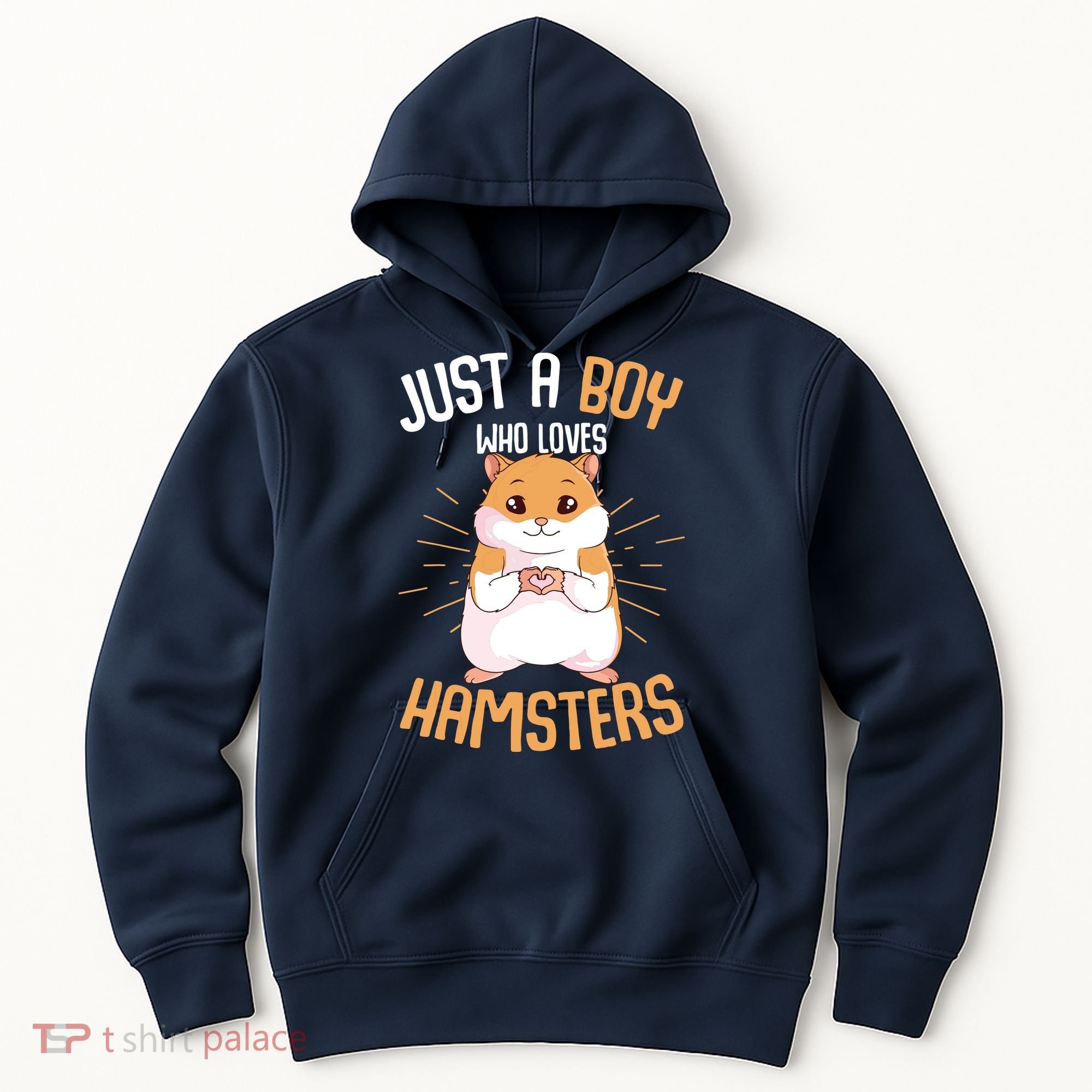Just A Boy Who Loves Hamsters Hammy Boy Hamster Lover Hoodie