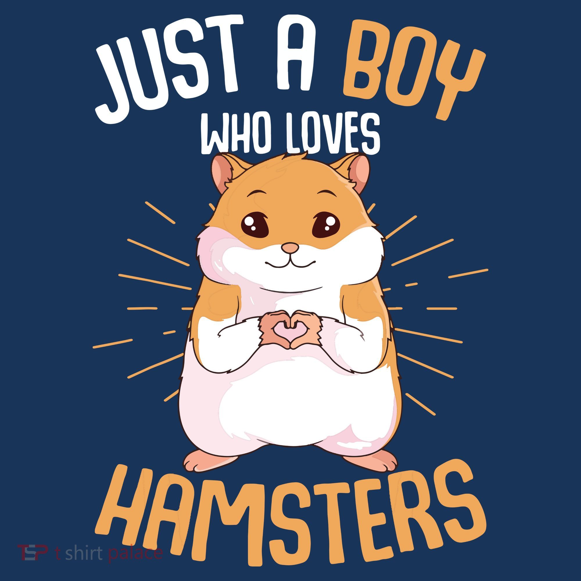 Just A Boy Who Loves Hamsters Hammy Boy Hamster Lover Long Sleeve Shirt