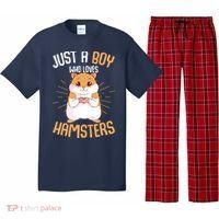 Just A Boy Who Loves Hamsters Hammy Boy Hamster Lover Pajama Set thumb 0