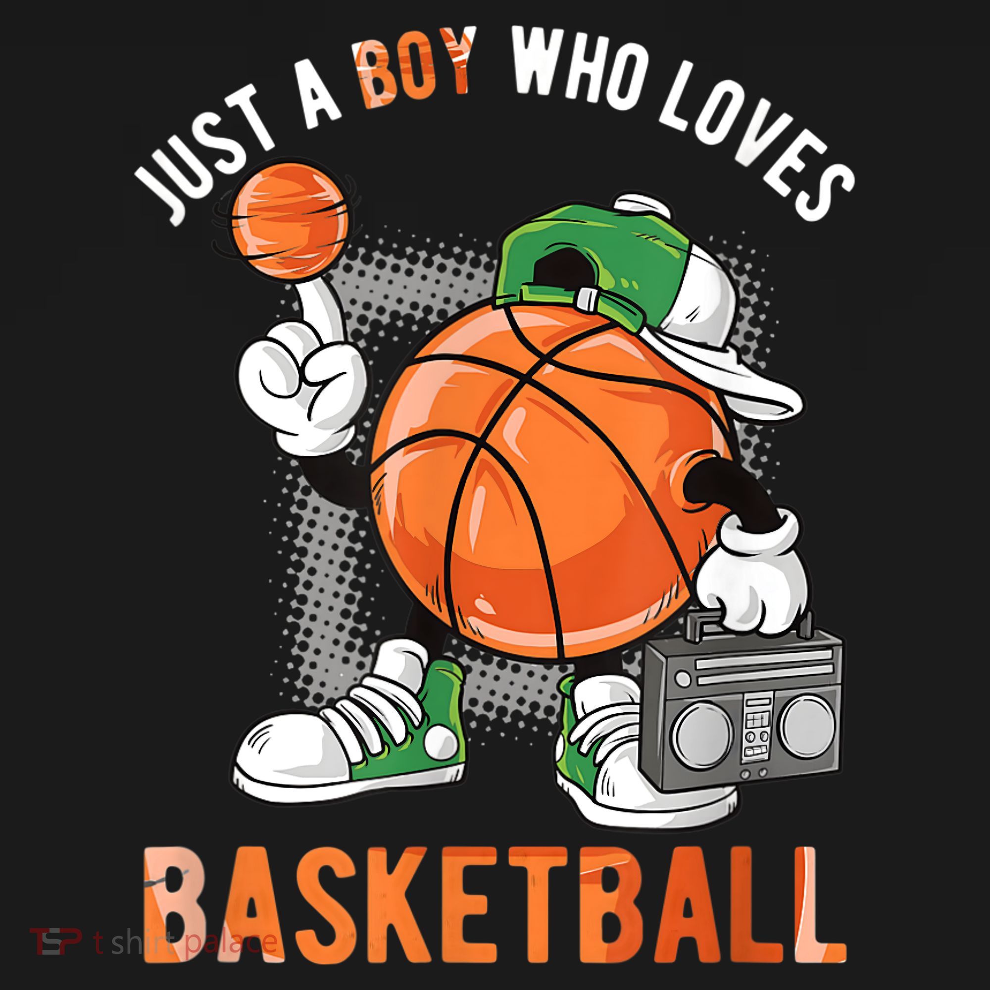 Just A Boy Who Loves Basketball T-Shirt