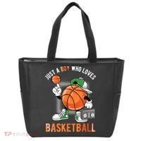 Just A Boy Who Loves Basketball Tote Bag thumb 0