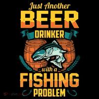 Just Another Beer Drinker With A Fishing Problem Backpack thumb 2