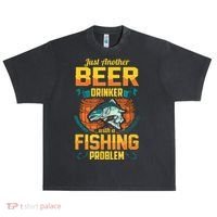 Just Another Beer Drinker With A Fishing Problem Urban Oversized Heavyweight T-Shirt thumb 0